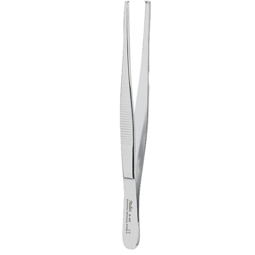 Miltex Straight Tissue Forceps with 1 x 2 Teeth (6-40) Miltex Straight Tissue Forceps with 1 x 2 Teeth (6-40)