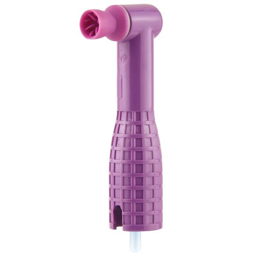 Pac-Dent ProAngle Plus Disposable Prophy Angle with Firm Purple Cup (250-144)