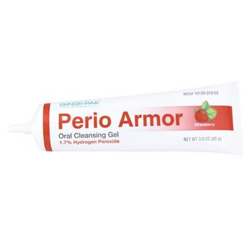 Pac-Dent Perio Armor 1.7% Hydrogen Peroxide Strawberry Oral Cleansing Gel (93102)