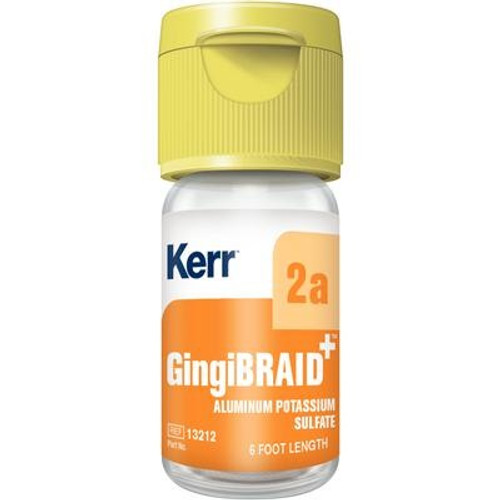 Kerr Dental Size 2 Medium GingiBRAID+ Braided Retraction Cord (13212) Kerr Dental Size 2 Medium GingiBRAID+ Braided Retraction Cord (13212)