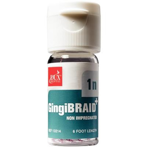 Kerr Dental Size 1n GingiBraid+ Plain Braided Retraction Cord (13214) Kerr Dental Size 1n GingiBraid+ Plain Braided Retraction Cord (13214)
