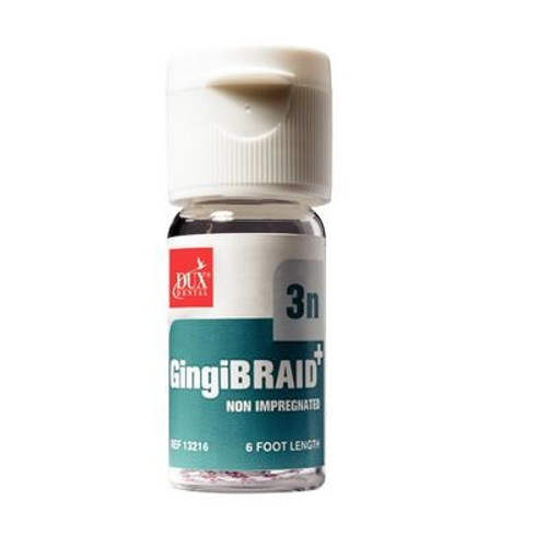Kerr Dental Size 3n GingiBraid+ Plain Braided Retraction Cord (13216) Kerr Dental Size 3n GingiBraid+ Plain Braided Retraction Cord (13216)