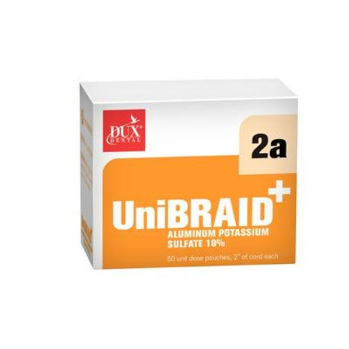 Kerr Dental Size 2a Fine UniBraid+ Unit Dose Retraction Cord (13362) Kerr Dental Size 2a Fine UniBraid+ Unit Dose Retraction Cord (13362)