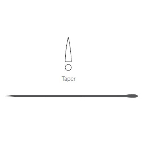 Aspen Medical 0.030" x 1.716" Straight Taper Point Mayo Intestinal Suture Needle (214604) Aspen Medical 0.030" x 1.716" Straight Taper Point Mayo Intestinal Suture Needle (214604)