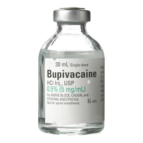 Pfizer 0.5% Bupivacaine Hydrochloride for Injection in 30mL Vial (00409116202)
