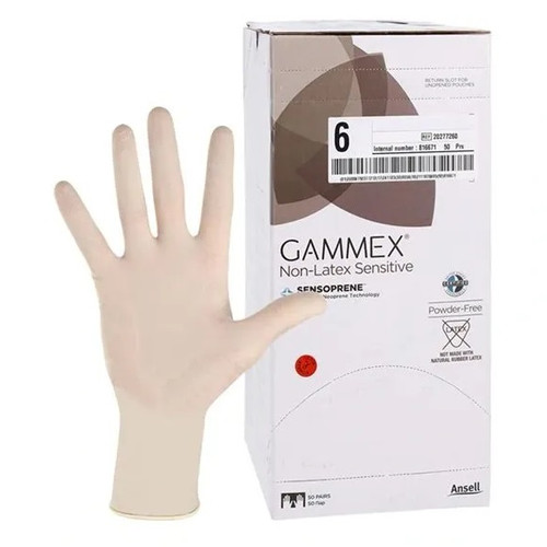 Ansell Size 6 Gammex Neoprene Surgical Gloves (20277260) Ansell Size 6 Gammex Neoprene Surgical Gloves (20277260)