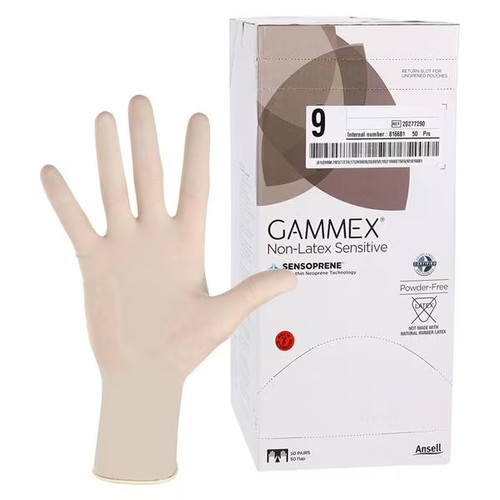 Ansell Size 9 Gammex Neoprene Surgical Gloves (20277290) Ansell Size 9 Gammex Neoprene Surgical Gloves (20277290)