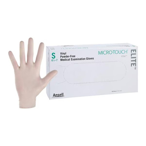 Ansell Small Micro-Touch Elite Vinyl Exam Gloves (3091) Ansell Small Micro-Touch Elite Vinyl Exam Gloves (3091)