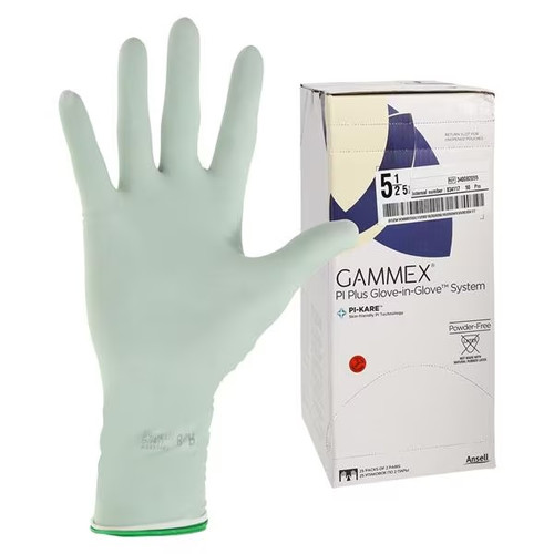 Ansell Size 5-1/2 Gammex PI Plus Glove-In-Glove System (340082055) Ansell Size 5-1/2 Gammex PI Plus Glove-In-Glove System (340082055)