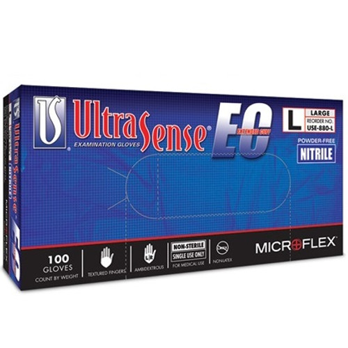 Ansell XX-Large UltraSense EC USE-880 Nitrile Exam Gloves (USE-880-XXL) Ansell XX-Large UltraSense EC USE-880 Nitrile Exam Gloves (USE-880-XXL)