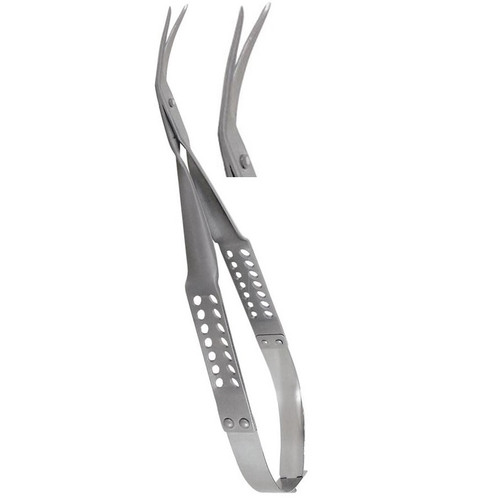 30° Angled Periodontal Scissors with 2.0cm Blades - 15.5cm