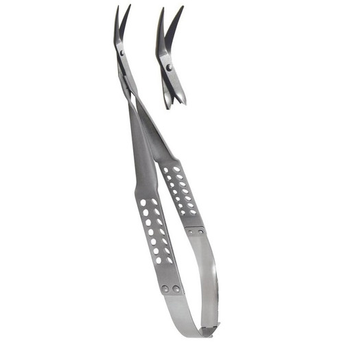 45° Angled Periodontal Scissors with 2.0cm Blades - 15.5cm