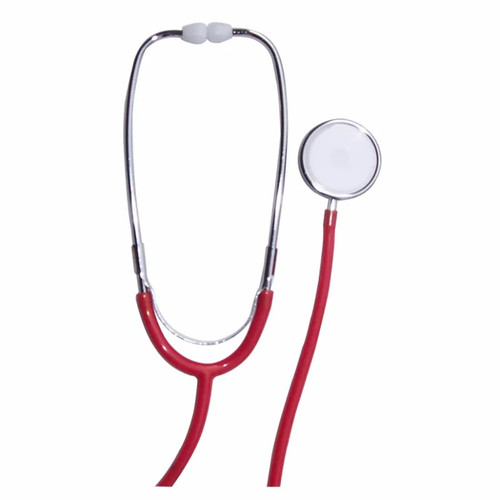 Dukal Tech-Med Single Head Red 22" Stethoscope (1100R)