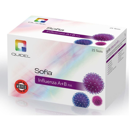 Quidel Sofia Influenza A+B FIA (Fluorescent Immunoassay) Test Kit (20218) Quidel Sofia Influenza A+B FIA (Fluorescent Immunoassay) Test Kit (20218)