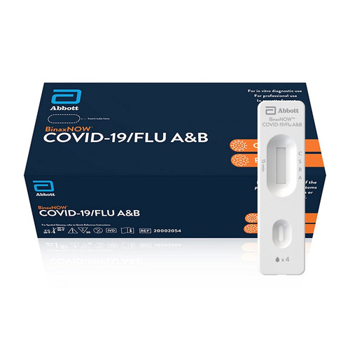 Abbott BinaxNOW COVID-19/Flu A&B Test Kit (BINAXCFCB3G4) Abbott BinaxNOW COVID-19/Flu A&B Test Kit (BINAXCFCB3G4)