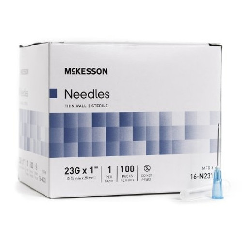 同梱 BD PrecisionGlide™ 23G x 1