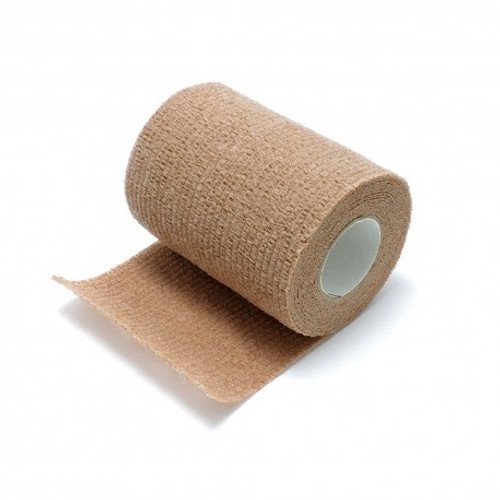 AMD-Medicom 3" x 5 Yards Tan Ritmed Cohesive Bandage (A3061-T) AMD-Medicom 3" x 5 Yards Tan Ritmed Cohesive Bandage (A3061-T)