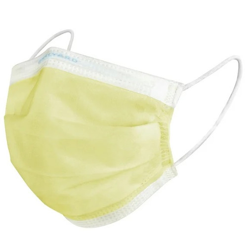 O&M Halyard Yellow Basic Procedure Earloop Face Mask (47117) O&M Halyard Yellow Basic Procedure Earloop Face Mask (47117)
