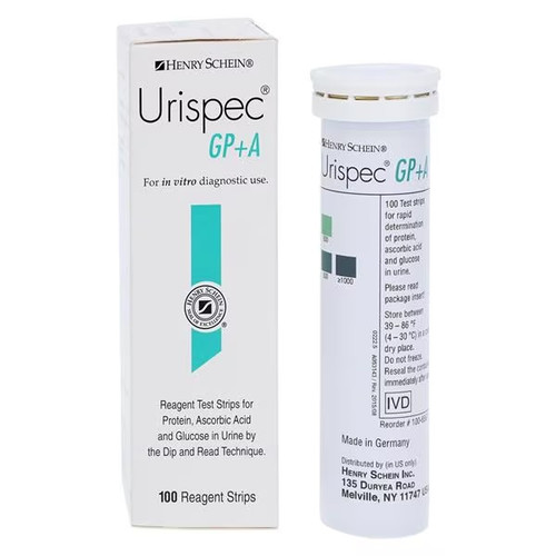 Henry Schein Urispec Gp+A Test Strip (930927.2X6)