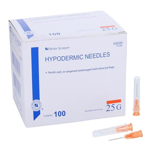 Henry Schein 25G x 5/8" Hypodermic Needle (904468)
