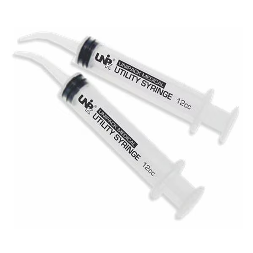 Dukal Corporation 12cc Curved Utility Syringe (URS-55112)