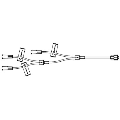 B. Braun Small Bore Extension Sets with no Needleless Connectors  (473041)
