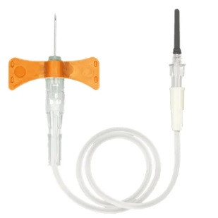 MediVena 25G x 3/4" One-Care Push Button Safety Blood Collection Set (5070)