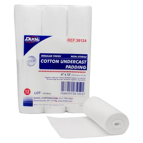 Dukal 4" x 12' Cotton Undercast Padding (30124)