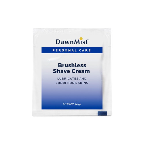Dukal DawnMist Shave Cream in 0.125 oz. Packet (PBS35)