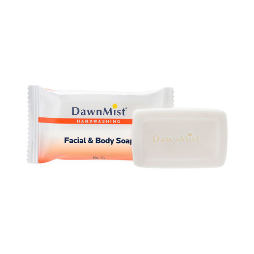 Dukal DawnMist #3/4 Facial & Body Soap Bar (SP75-500)