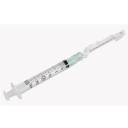 Becton-Dickinson 21G x 1-1/2" SafetyGlide Hypodermic Needle with 3mL Syringe (305909)