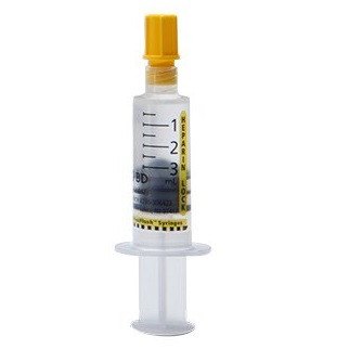 Becton-Dickinson 5mL PosiFlush Heparin Lock Flush in 10mL Syringe (306414)
