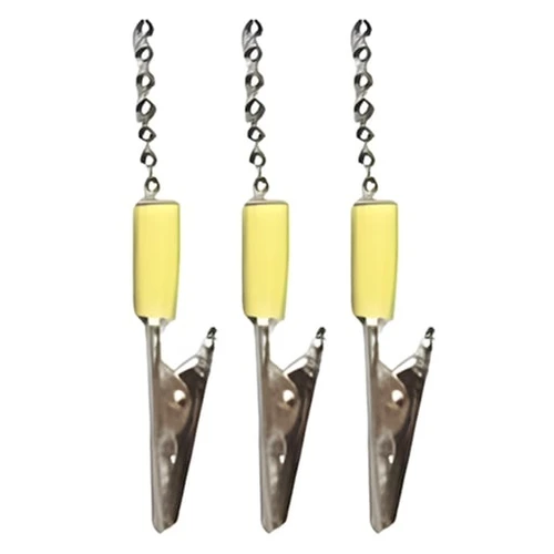 3D Dental Yellow Chain Bib Clip (BCYE)