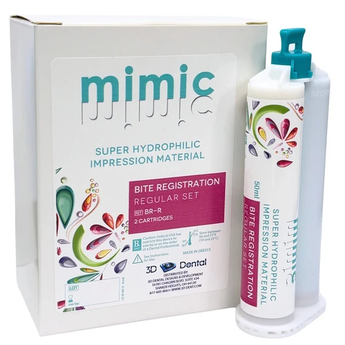 3D Dental Mimic Regular Set Bite Registration Impression Material (BR-R)