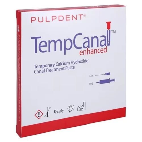 Pulpdent TempCanal Enhanced Calcium Hydroxide Kit with 3mL Syringe (TEK)