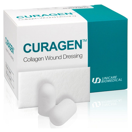 Unicare Biomedical 10 x 20mm Curagen Collagen Plug (HAD001020)