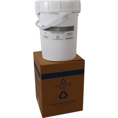 Anterior Quest 3.5 Gallon Scrap Amalgam Bucket (AQAB-3.50GAL)