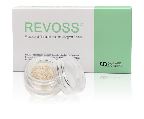 Unicare Biomedical 1.0cc Revoss Mineralized Cortical/Cancellous Bone Allograft (RB5-1100)