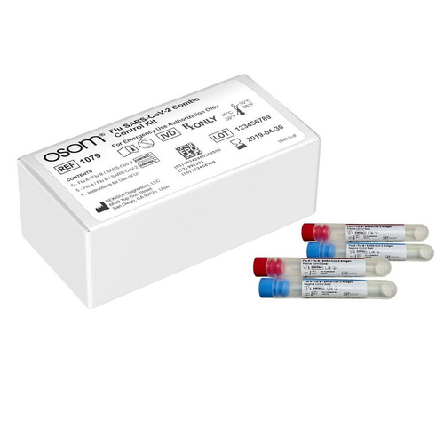 Sekisui Diagnostics OSOM Flu SARS-CoV-2 Combo Control Kit (1079)