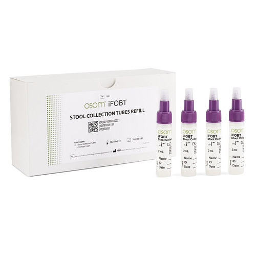 Sekisui Diagnostics OSOM iFOB Stool Collection Tubes Refill Pack (1001)