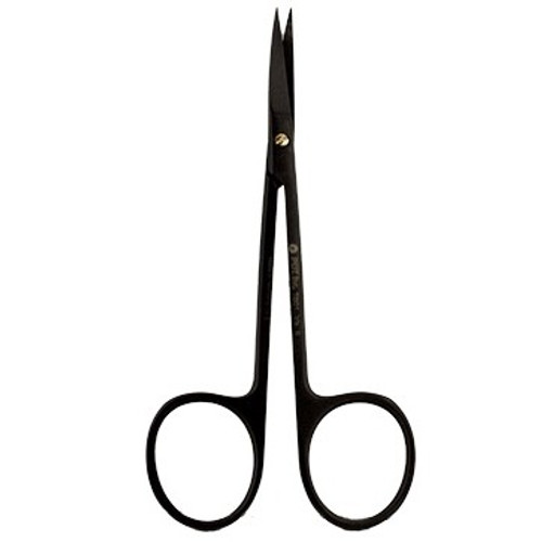 PDT Iris Curved Black Ceramic Coated Scissors (T801)
