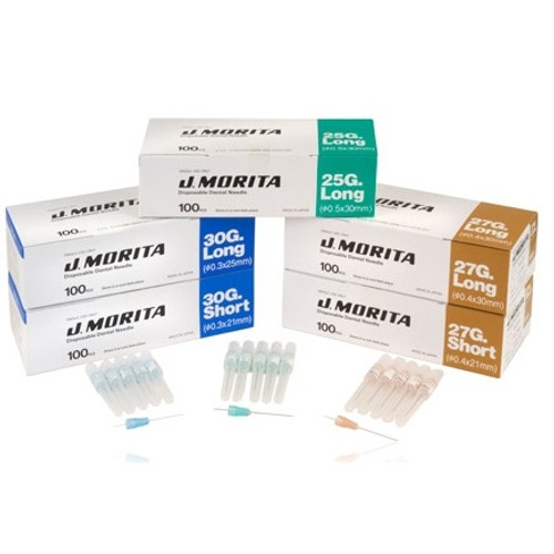 J. Morita 25G Long Dental Needle (20-25GL)