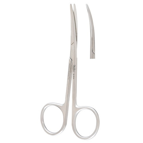 Miltex Curved Strabismus Scissors - 10.2cm Miltex Curved Strabismus Scissors - 10.2cm