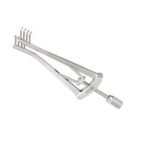 Alm Retractor with 4 x 4 Prongs - 9.8cm (11-13)