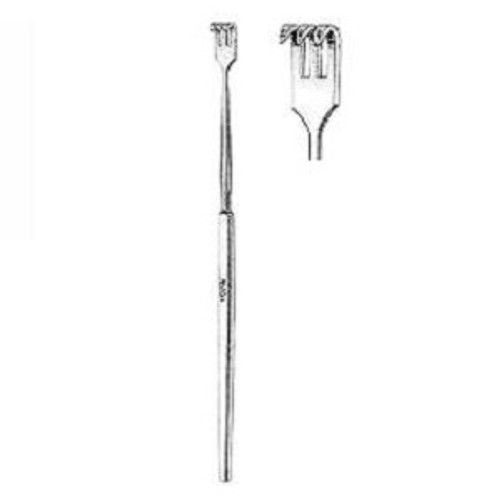 Miltex Rigid Neck Rake Retractor with 3 Sharp Prongs (11-54)