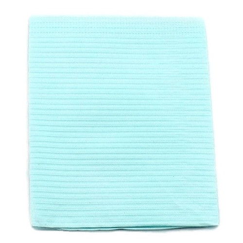 Crosstex Blue 19" x 13" Proback Extra-Heavy Patient Bib (WEPBBL)