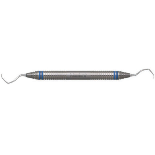 Nordent 17/18 Gracey Mini Blade/Long Shank Curette with DuraLite® ColorRings™ Handle (CESCGR17-18ML) Nordent 17/18 Gracey Mini Blade/Long Shank Curette with DuraLite® ColorRings™ Handle (CESCGR17-18ML)