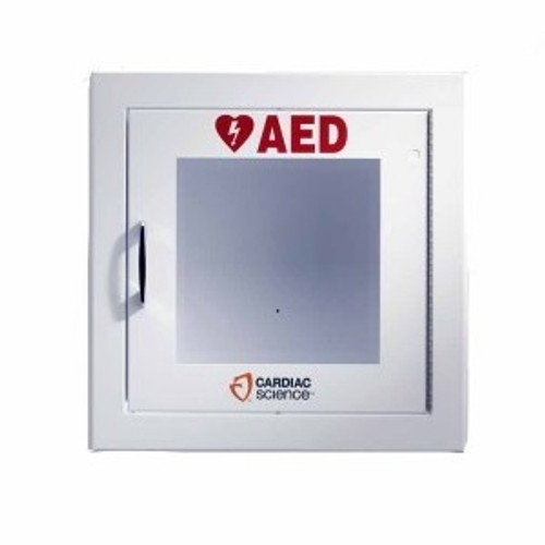 Cardiac Science White Wall Cabinet with See-through Door Cardiac Science White Wall Cabinet with See-through Door