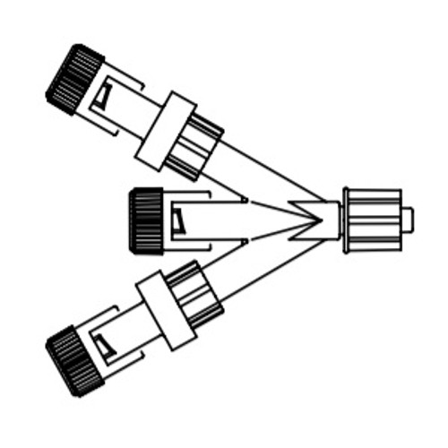 B. Braun Anesthesia Tri-Connector (472026) B. Braun Anesthesia Tri-Connector (472026)