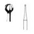 Miltex #5 FG Round Carbide Bur (DFG5)